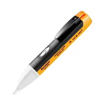 Test kalem temassız 1ac-D elektroskop kalem Ultra güvenli indüksiyon elektrikli kalem çok fonksiyonlu Led ışıkları ile