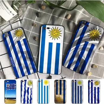 Uruguay bayrağı funda coque telefon kapak iPhone 13PRO 6s 7 8 Artı X XS XR 5S 14PRO 11pro 12pro max 13mini SE 2022 kılıfları kabuk