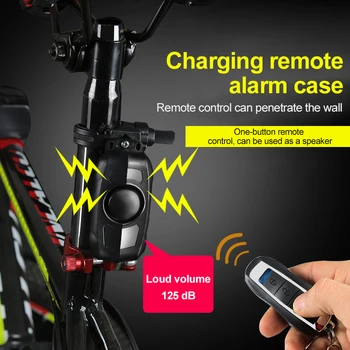 USB Anti-Hırsızlık Bisiklet Alarm Sistemi Güvenlik Ev Bisiklet Alarmı Kablosuz Bisiklet Elektrikli Motosiklet Araba Bisiklet Alarmı Garaj Moto