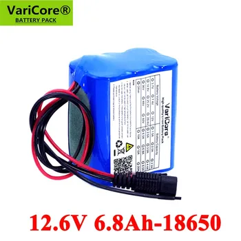 VariCore 12V 6800mAh 18650 Lityum Pil paketi 12.6 V Şarj Edilebilir piller PCB Koruyucu plaka CCTV Kamera Monitör KULLANIMI