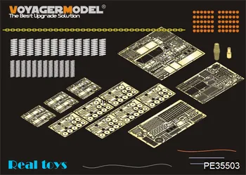 Voyager PE35503 1/35 IDF Merkava Mk.Meng Model TS-001 için 3D MBT Detay Seti