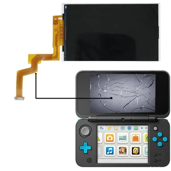 Yedek Üst Sn Yeni 2DS XL, Yedek Üst Sn lcd ekran Yeni Nintendo 2DS XL / LL Sistemi Oyun Konsolu