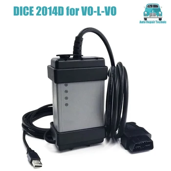 ZAR 2014D için VO-L-VO Teşhis İletişim Ekipmanları Yeni XC90 DOIP İle Uyumlu USB OBDII Tarayıcı Tam Çip Yeşil PCB