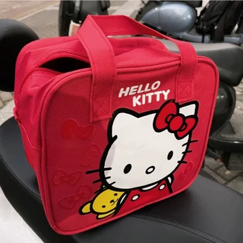 çantalar ve çanta Hello Kitty Çanta Kozmetik Çantası Çanta Sevimli Büyük Kadın El Çantası Karikatür Tuval Kız Kalp Kanvas Çanta çanta