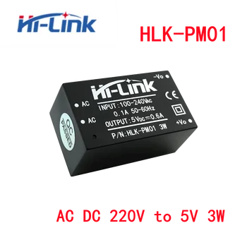 Ücretsiz kargo 20 adet/grup HLK-PM01 AC-DC 220V için 5V mini güç kaynağı modülü Hi-Link orijinal güç modülü